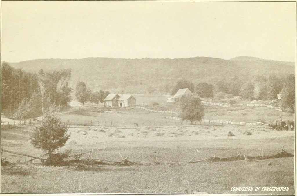 An illustration from Rural planning and development, a study of rural conditions and problems in Canada, 1917, leaf 76