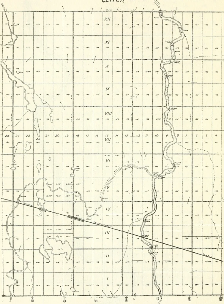 An illustration from Rural planning and development, a study of rural conditions and problems in Canada, 1917, leaf 81