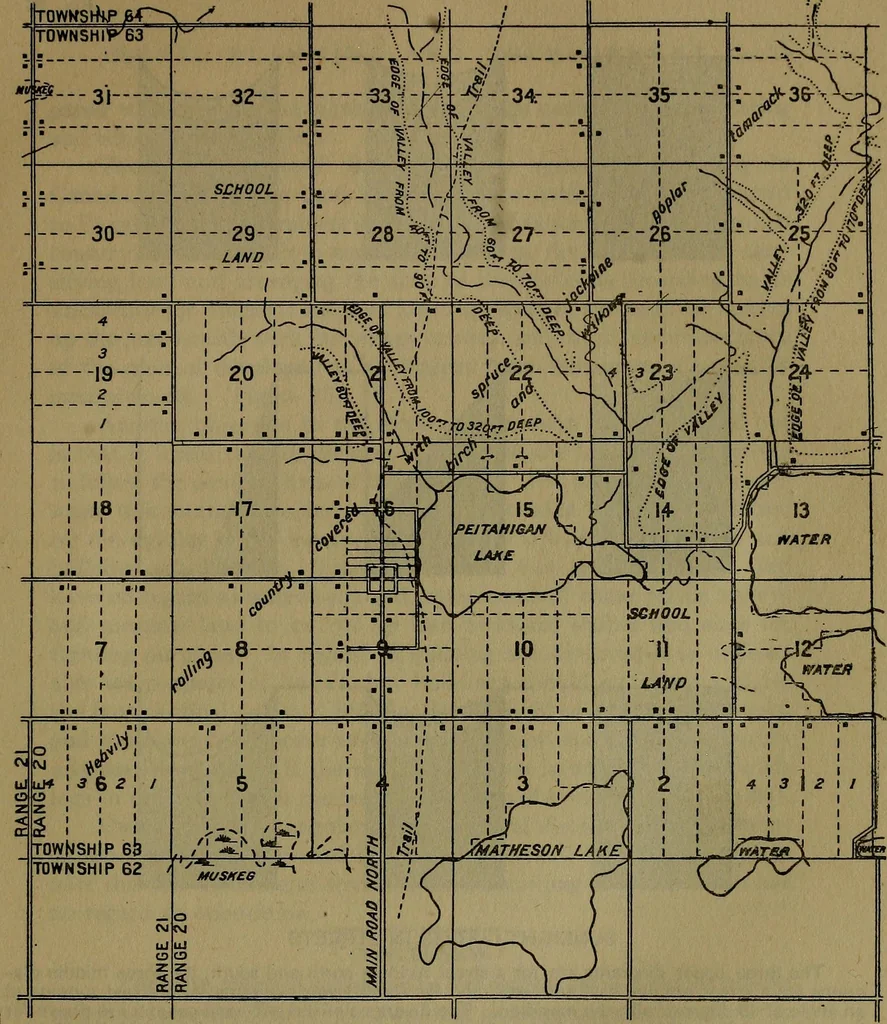An illustration from Rural planning and development; a study of rural conditions and problems in Canada, 1917, leaf 118