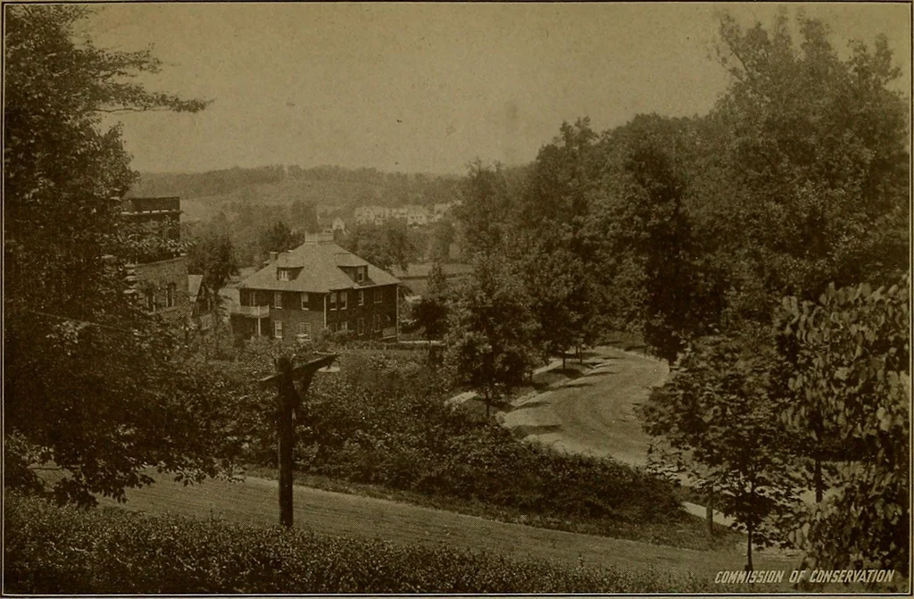 An illustration from Rural planning and development; a study of rural conditions and problems in Canada, 1917, leaf 138