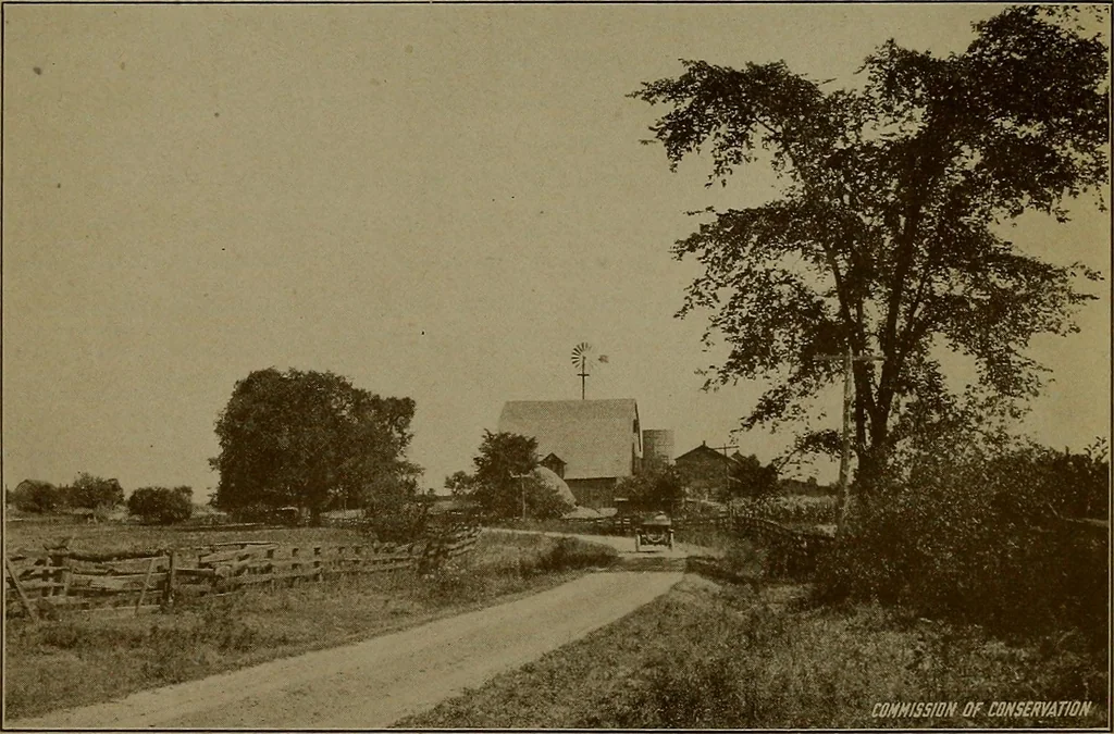 An illustration from Rural planning and development; a study of rural conditions and problems in Canada, 1917, leaf 138