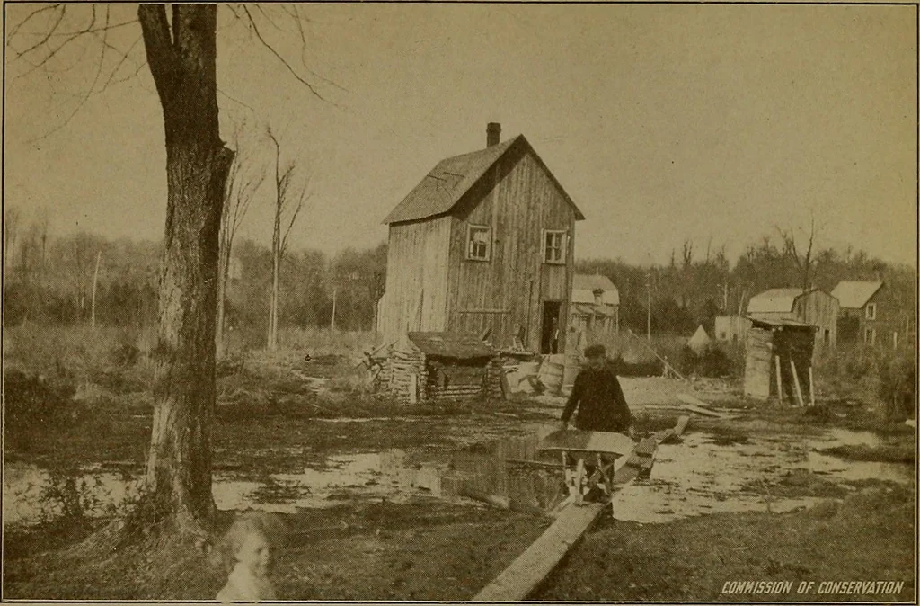 An illustration from Rural planning and development; a study of rural conditions and problems in Canada, 1917, leaf 172