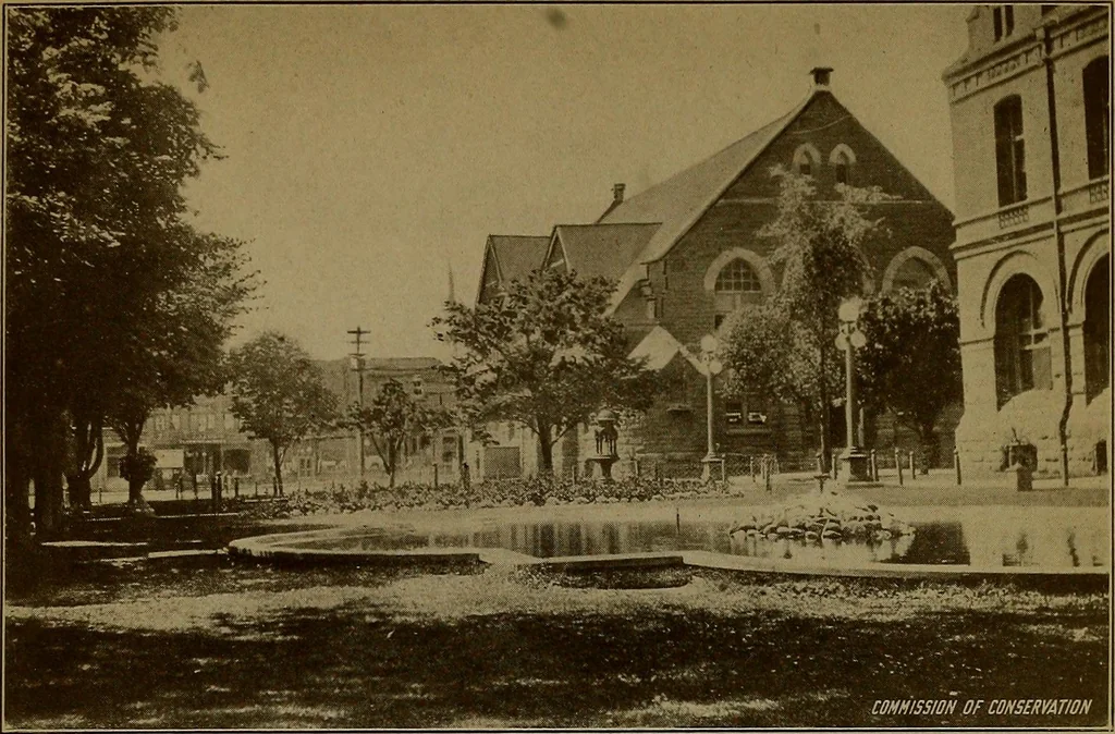 An illustration from Rural planning and development; a study of rural conditions and problems in Canada, 1917, leaf 324