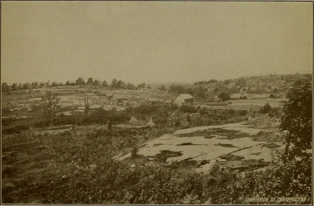 An illustration from Rural planning and development; a study of rural conditions and problems in Canada, 1917, leaf 34