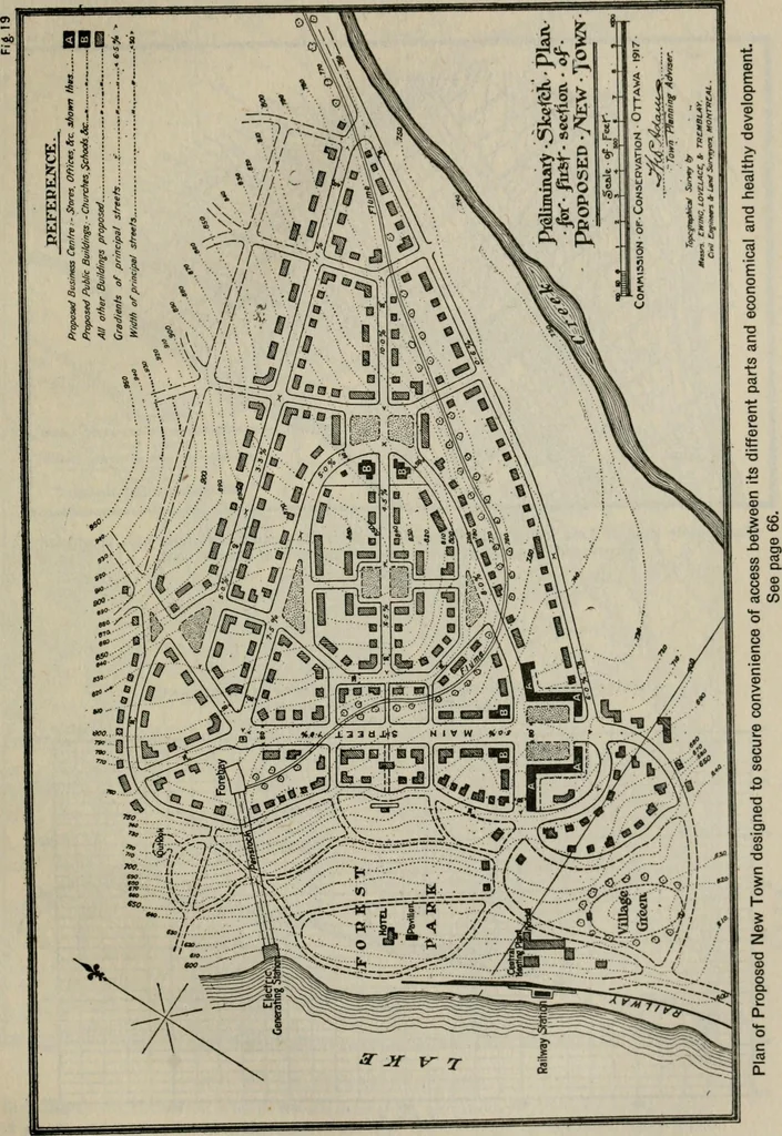 An illustration from Rural planning and development; a study of rural conditions and problems in Canada, 1917, leaf 108