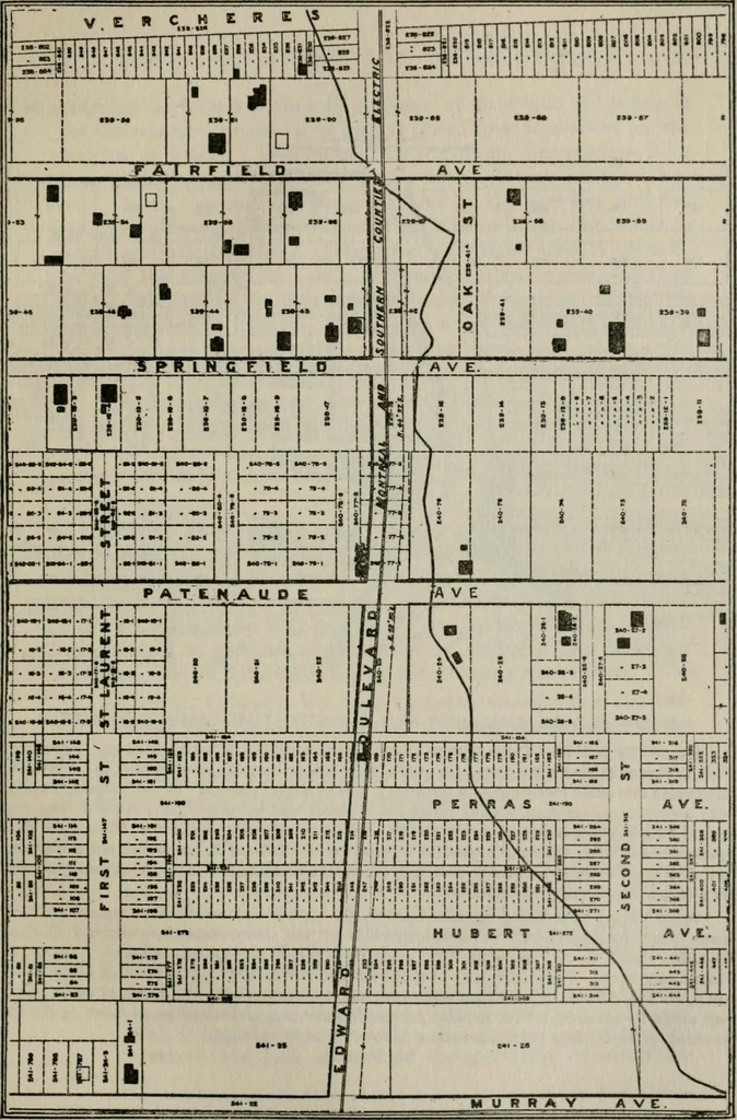 An illustration from Rural planning and development; a study of rural conditions and problems in Canada, 1917, leaf 114
