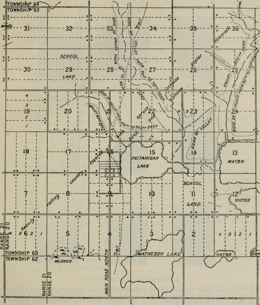 An illustration from Rural planning and development; a study of rural conditions and problems in Canada, 1917, leaf 118