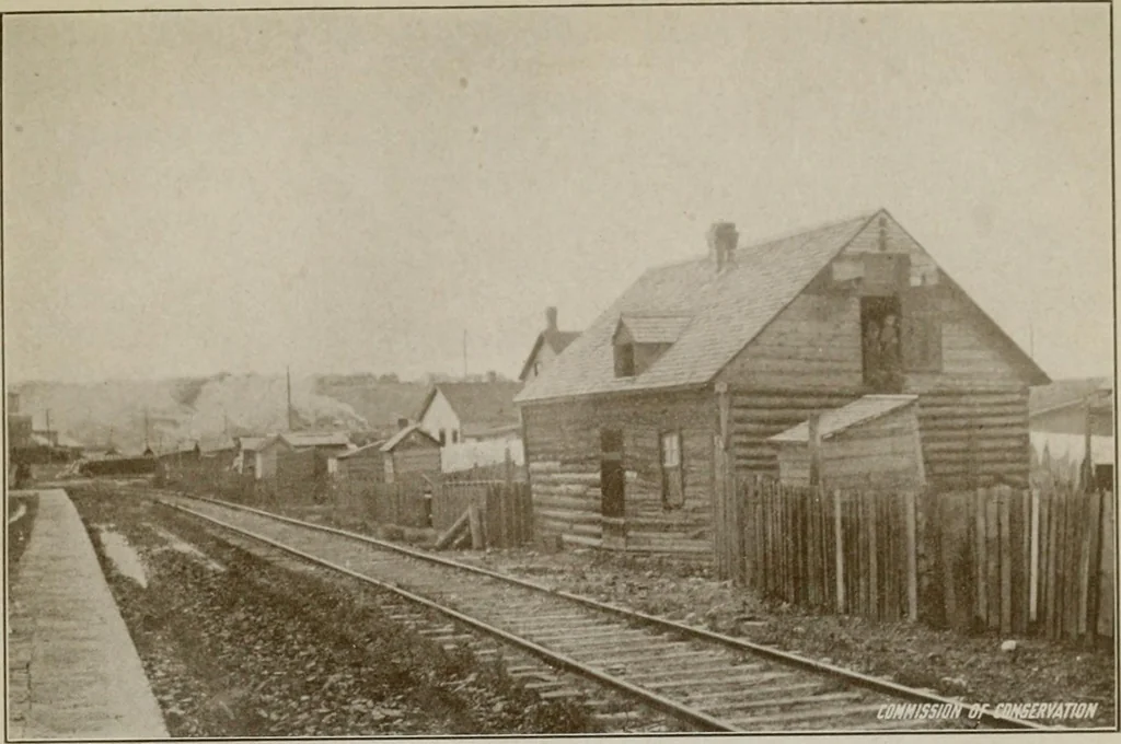 An illustration from Rural planning and development; a study of rural conditions and problems in Canada, 1917, leaf 124