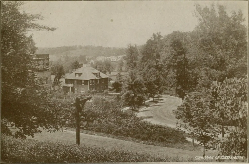 An illustration from Rural planning and development; a study of rural conditions and problems in Canada, 1917, leaf 138