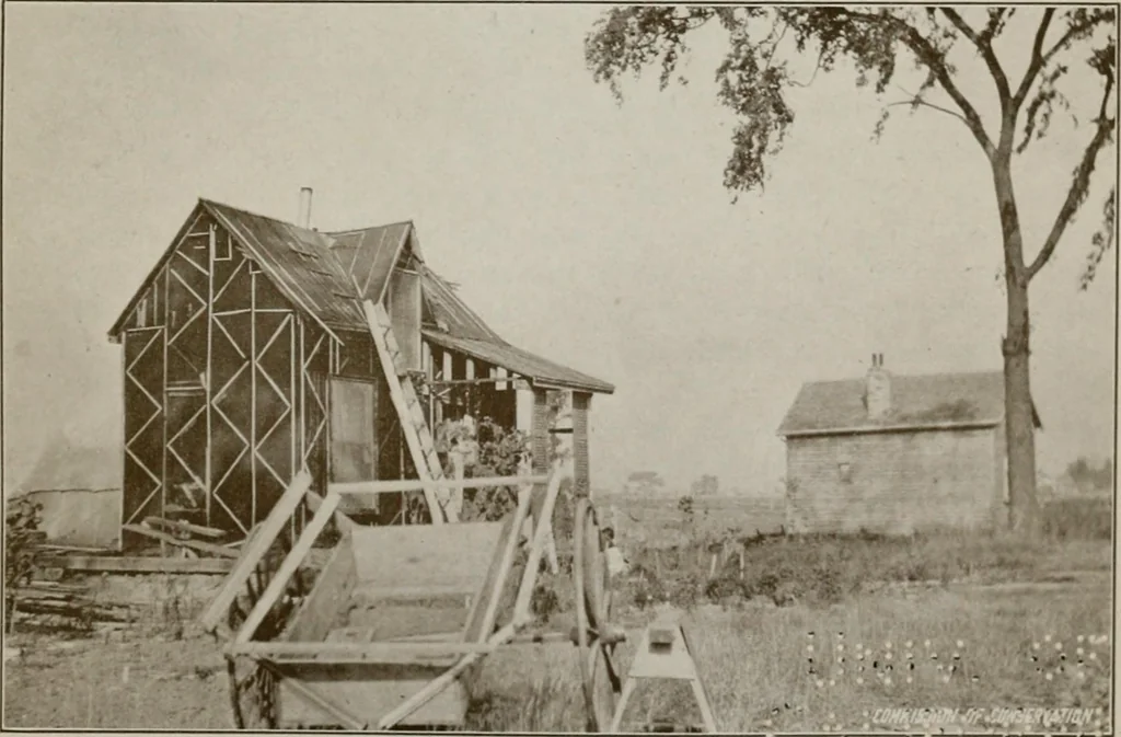 An illustration from Rural planning and development; a study of rural conditions and problems in Canada, 1917, leaf 182