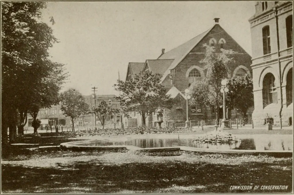 An illustration from Rural planning and development; a study of rural conditions and problems in Canada, 1917, leaf 324