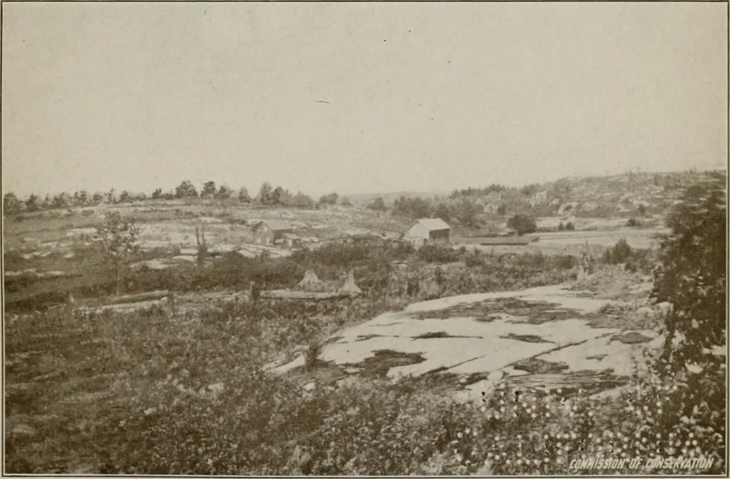 An illustration from Rural planning and development; a study of rural conditions and problems in Canada, 1917, leaf 34