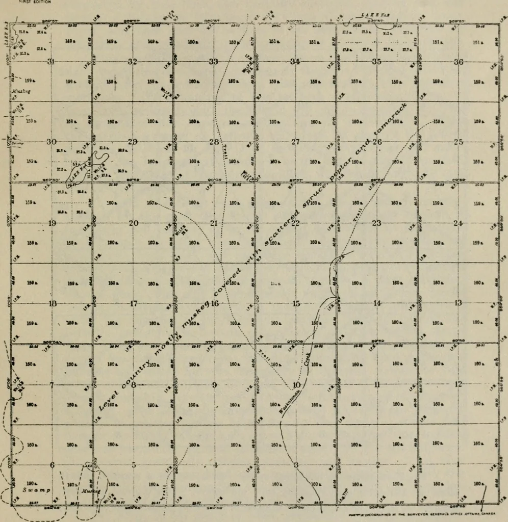 An illustration from Rural planning and development; a study of rural conditions and problems in Canada, 1917, leaf 366