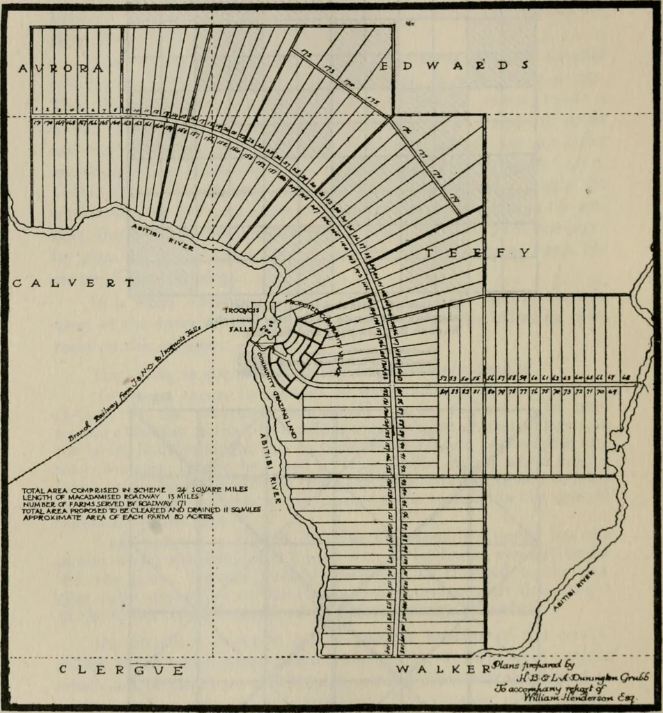 An illustration from Rural planning and development; a study of rural conditions and problems in Canada, 1917, leaf 87