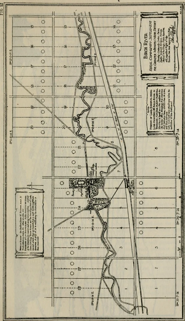 An illustration from Rural planning and development; a study of rural conditions and problems in Canada, 1917, leaf 92