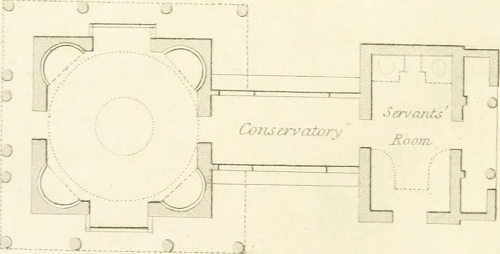 An illustration from Rural residences : a series of designs for cottages, decorated cottages, small villas..., 1818, leaf 133
