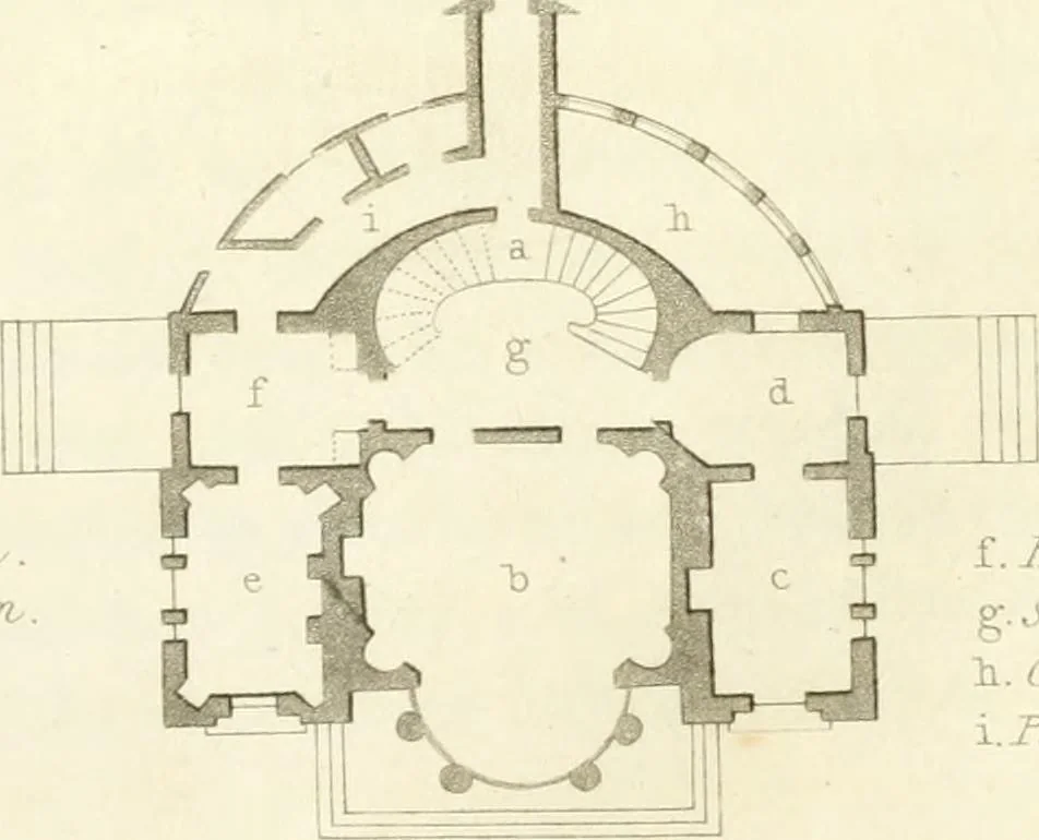 An illustration from Rural residences : a series of designs for cottages, decorated cottages, small villas..., 1818, leaf 93