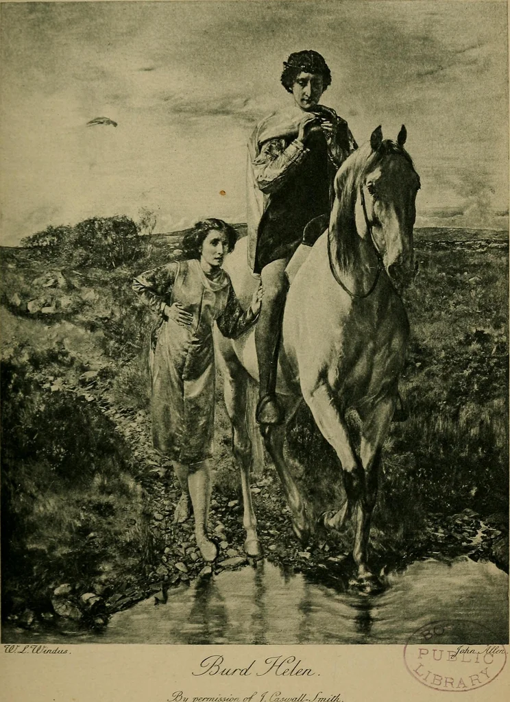 An illustration from Ruskin: Rossetti: preraphaelitism; papers 1854 to 1862, 1899, leaf 174