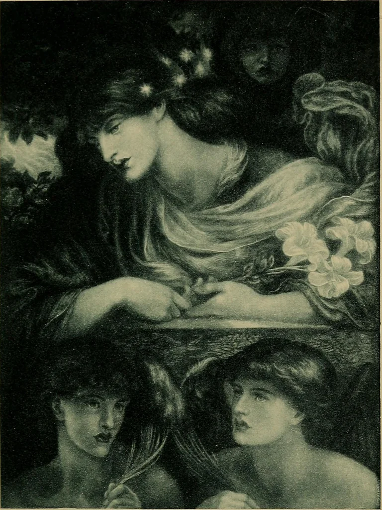 An illustration from Ruskin: Rossetti: preraphaelitism; papers 1854 to 1862, 1899, leaf 48