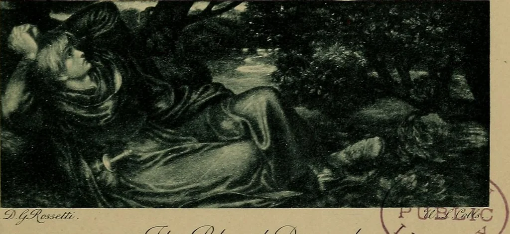 An illustration from Ruskin: Rossetti: preraphaelitism; papers 1854 to 1862, 1899, leaf 48