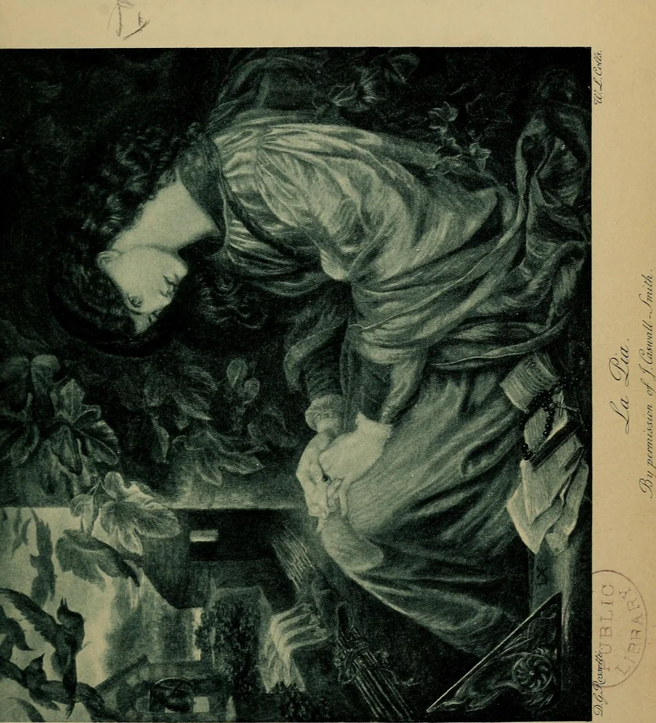 An illustration from Ruskin: Rossetti: preraphaelitism; papers 1854 to 1862, 1899, leaf 60