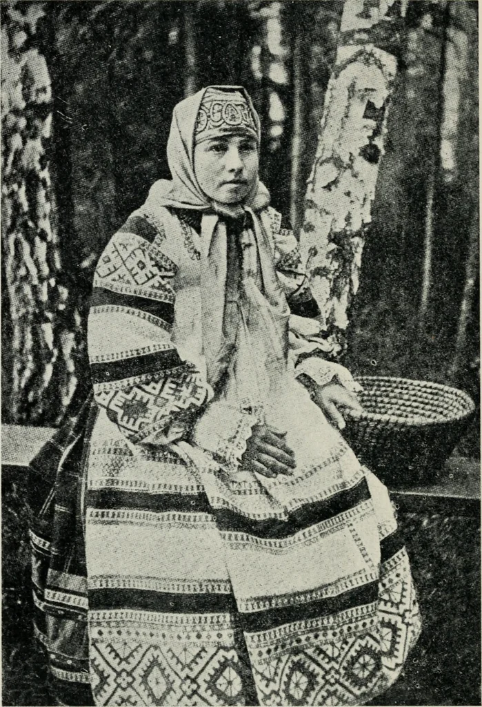 An illustration from Russian festivals and costumes for pageant and dance, 1921, leaf 77