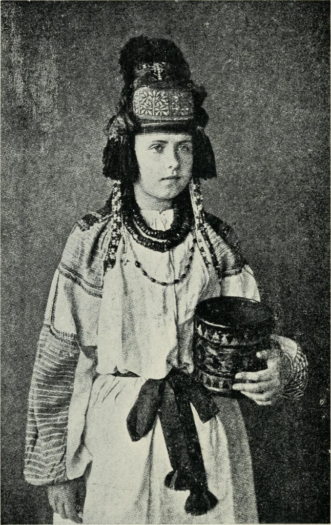 An illustration from Russian festivals and costumes for pageant and dance, 1921, leaf 81