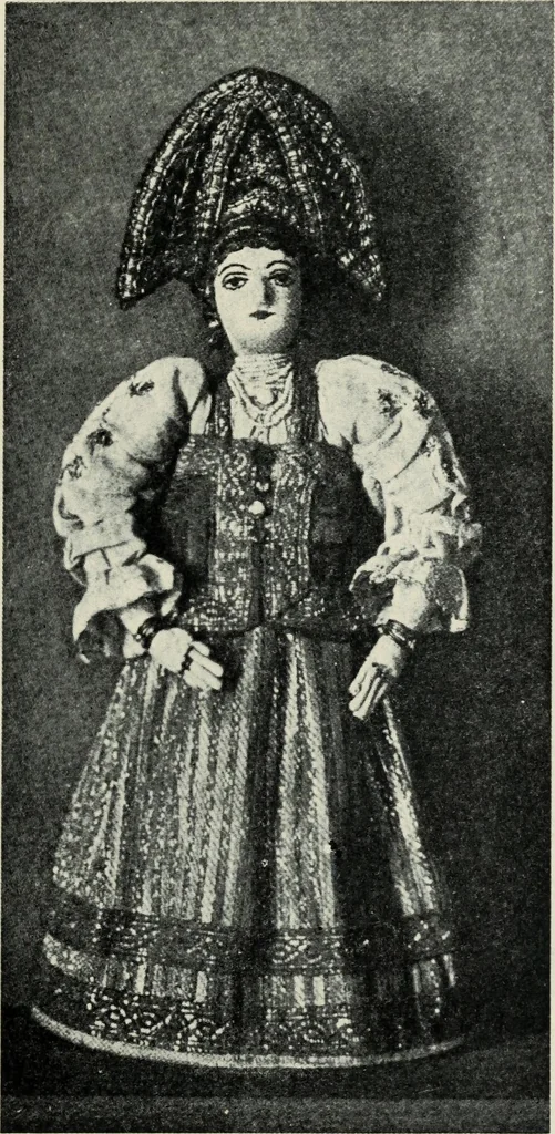 An illustration from Russian festivals and costumes for pageant and dance, 1921, leaf 84