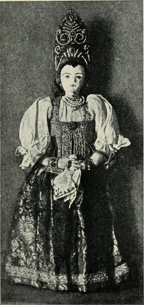 An illustration from Russian festivals and costumes for pageant and dance, 1921, leaf 86