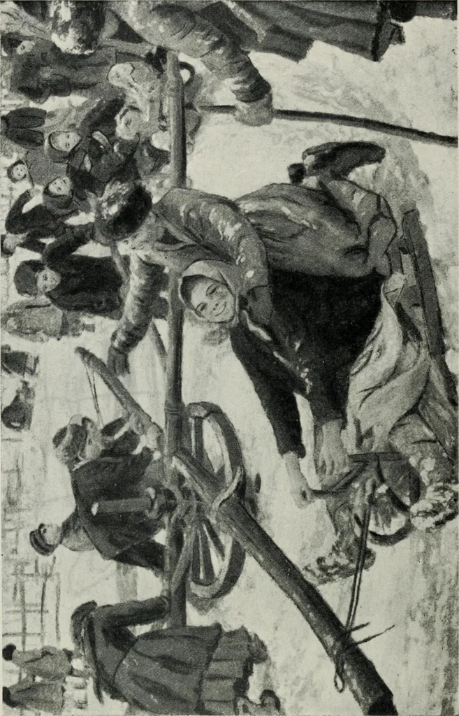 An illustration from Russian festivals and costumes for pageant and dance, 1921, leaf 91