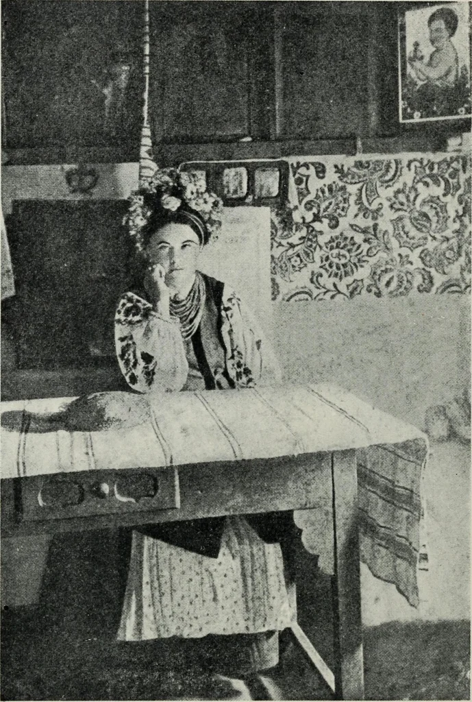 An illustration from Russian festivals and costumes for pageant and dance, 1921, leaf 93