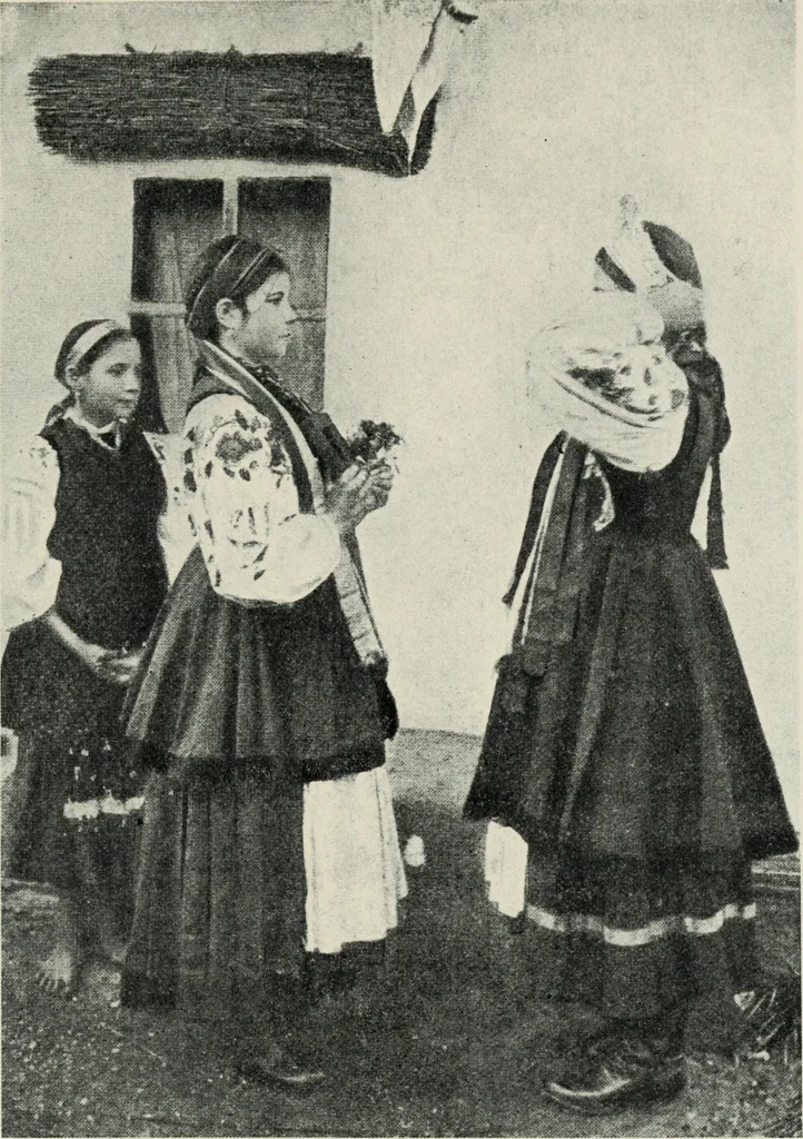 An illustration from Russian festivals and costumes for pageant and dance, 1921, leaf 94