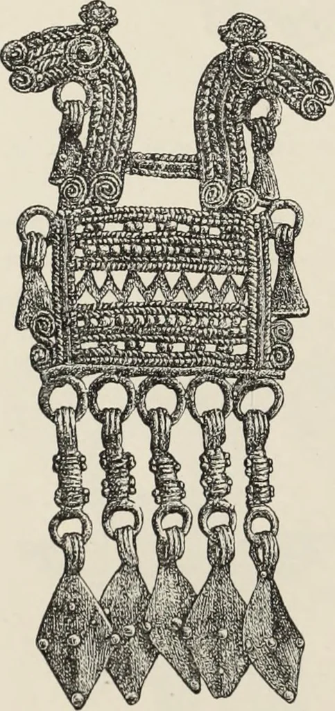 An illustration from Russkiia drevnosti v pamiatnikakh iskusstva, 1889, leaf 105