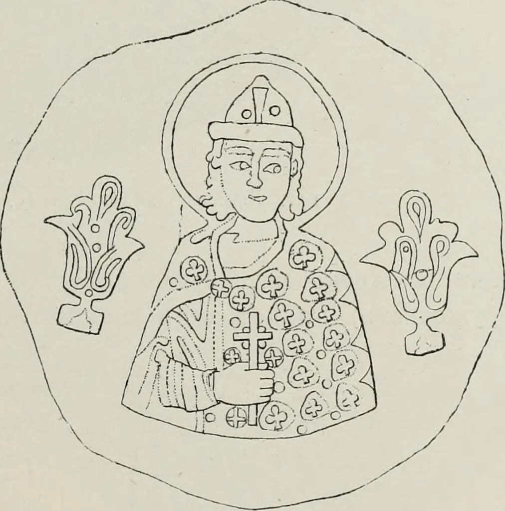 An illustration from Russkiia drevnosti v pamiatnikakh iskusstva, 1889, leaf 106