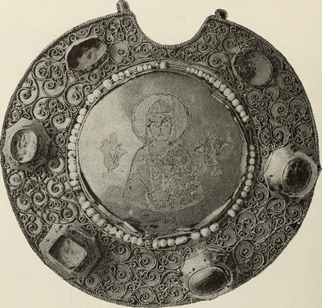 An illustration from Russkiia drevnosti v pamiatnikakh iskusstva, 1889, leaf 107