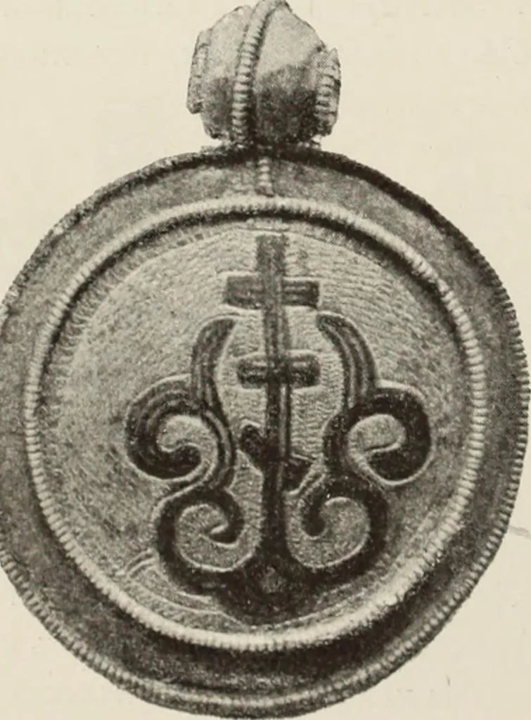 An illustration from Russkiia drevnosti v pamiatnikakh iskusstva, 1889, leaf 115
