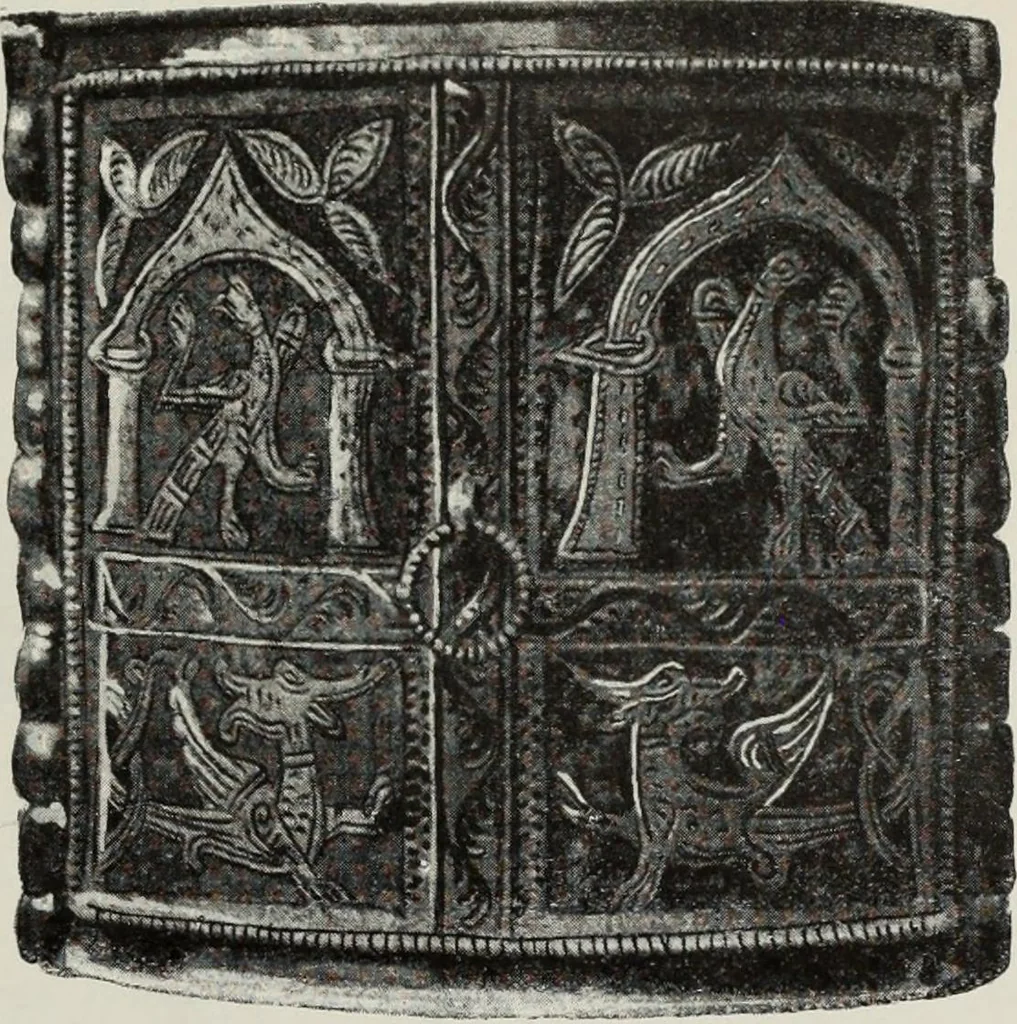 An illustration from Russkiia drevnosti v pamiatnikakh iskusstva, 1889, leaf 120