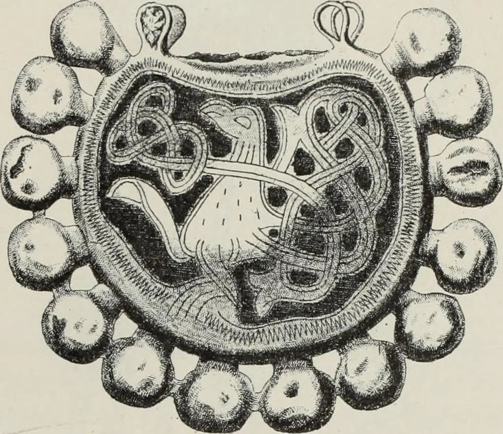 An illustration from Russkiia drevnosti v pamiatnikakh iskusstva, 1889, leaf 122