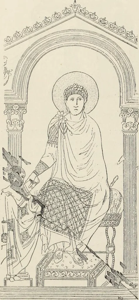 An illustration from Russkiia drevnosti v pamiatnikakh iskusstva, 1889, leaf 153