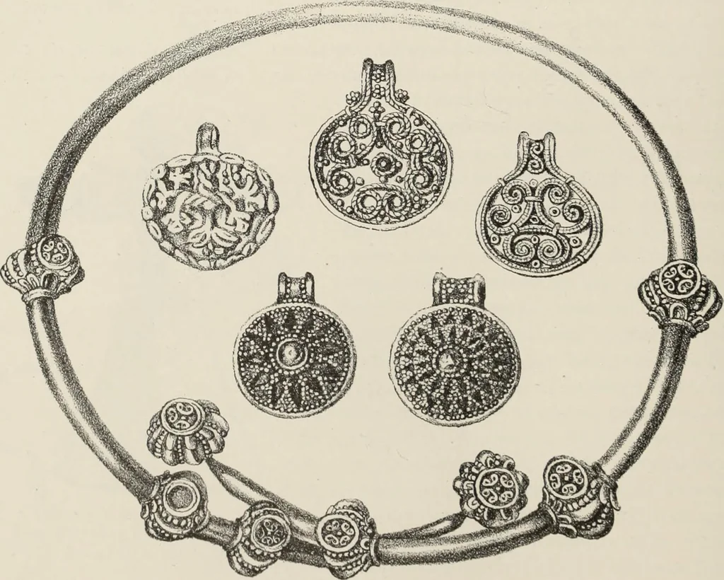 An illustration from Russkiia drevnosti v pamiatnikakh iskusstva, 1889, leaf 65