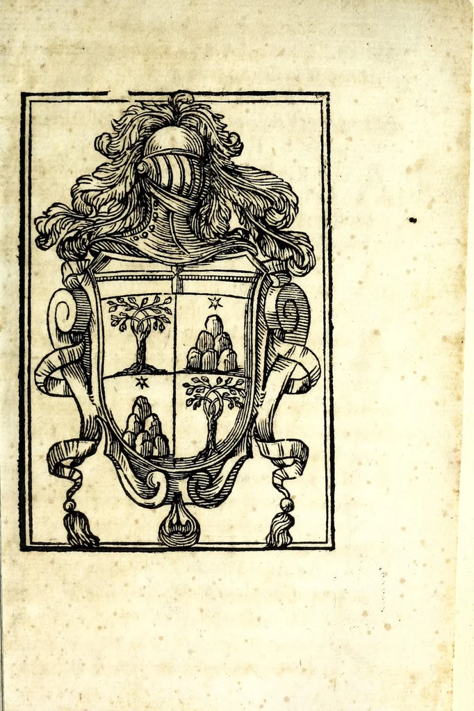 An illustration from Rvolo de' bombardieri di Castel Sant'Angelo di Roma : con li loro aivtanti rassegnati à di 29. di Nouembre 1664 e risormati d'ordine dell'illustriss. & eccellentiss sig. d. Agostino Chigi, prencipe di Farnese e del Sacro Romano Impero, e castellano del sudetto castello, 1665, leaf 41