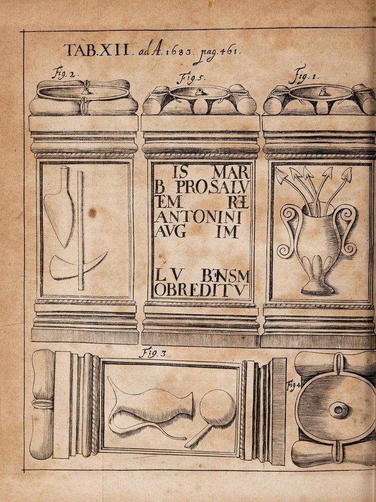 An illustration from Acta eruditorum. Reprint, 1683, 1683, leaf 494