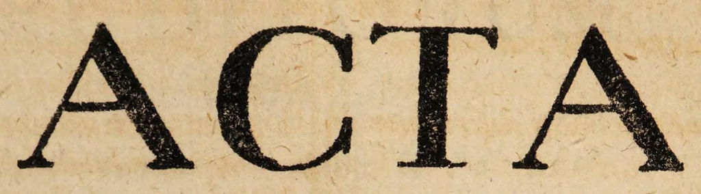 An illustration from Acta eruditorum. 1695, 1695, leaf 1