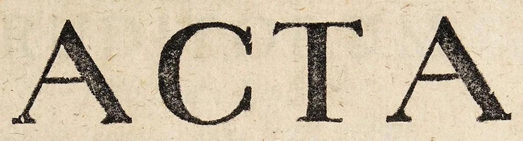 An illustration from Acta eruditorum. 1698, 1698, leaf 3