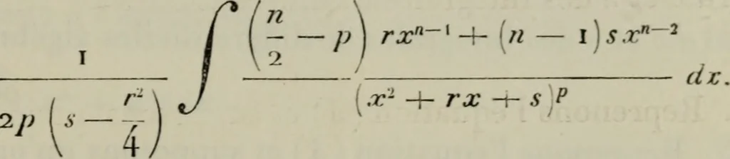 An illustration from Bulletin des sciences mathématiques, 1870, leaf 254
