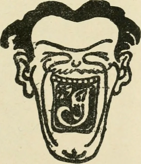 An illustration from Les maîtres humoristes, les meilleurs dessins, les meilleures legendes, 1905, leaf 10
