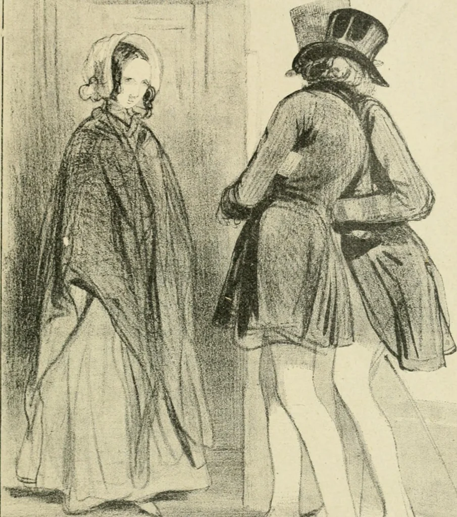 An illustration from Les maîtres humoristes, les meilleurs dessins, les meilleures legendes, 1905, leaf 126