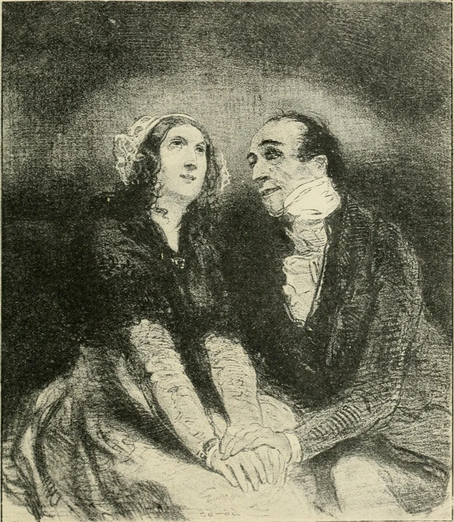 An illustration from Les maîtres humoristes, les meilleurs dessins, les meilleures legendes, 1905, leaf 54
