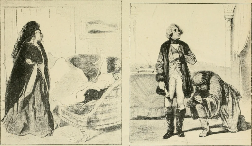 An illustration from Les maîtres humoristes, les meilleurs dessins, les meilleures legendes, 1905, leaf 58