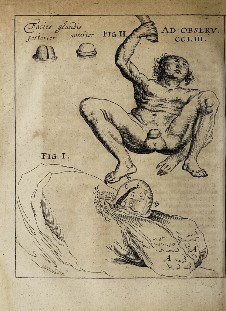 An illustration from Miscellanea curiosa medico-physica Academiæ Naturæ curiosorum, sive, Ephemeridum medico-physicarum Germanicarum curiosarum. 1671., 1671, leaf 530